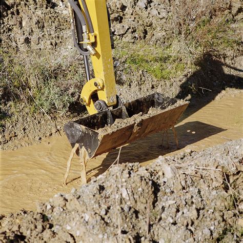 ditching bucket for mini excavator|leveling bucket for mini excavator.